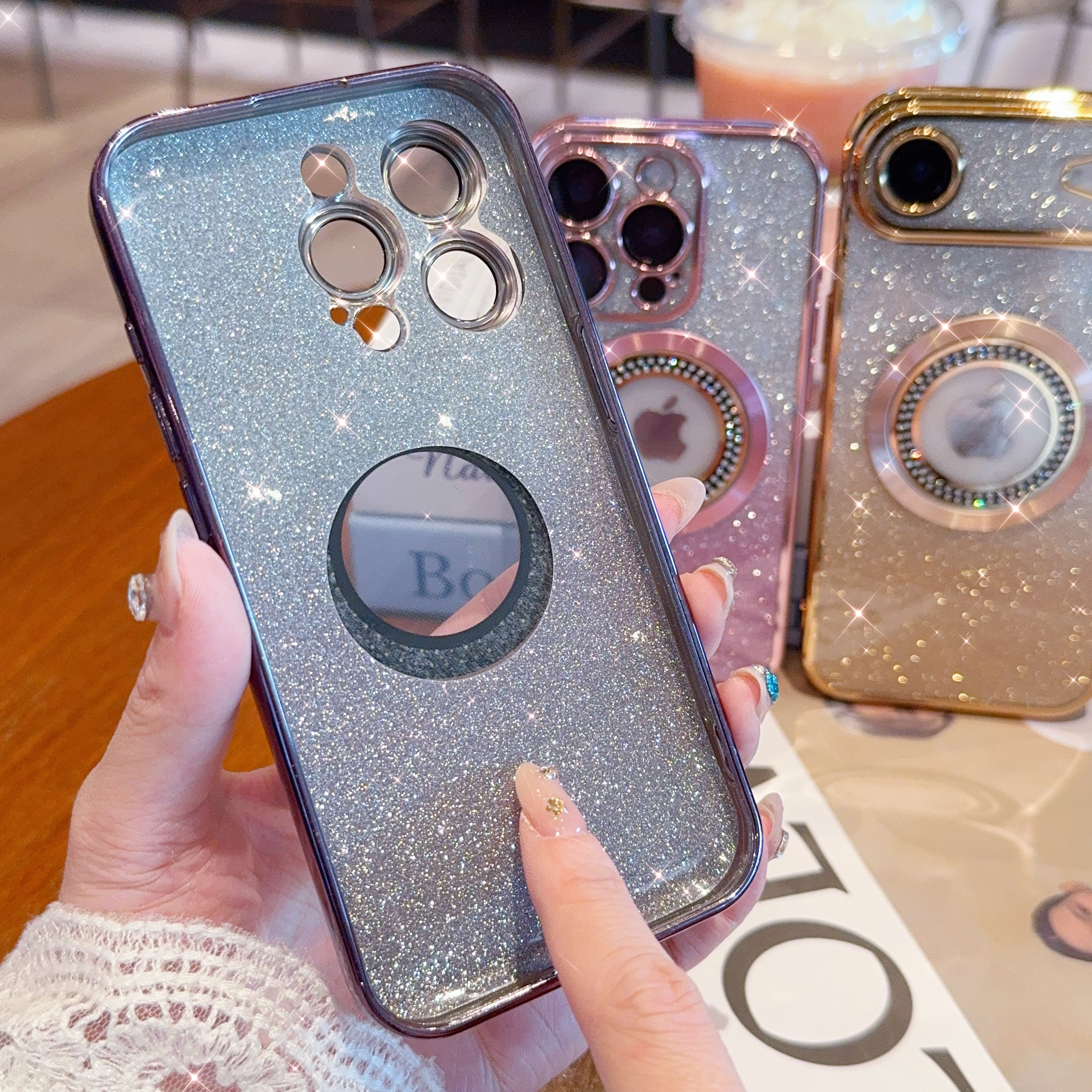 Magnetic Glitter Phone Case | Sparkle MagSafe iPhone Cover