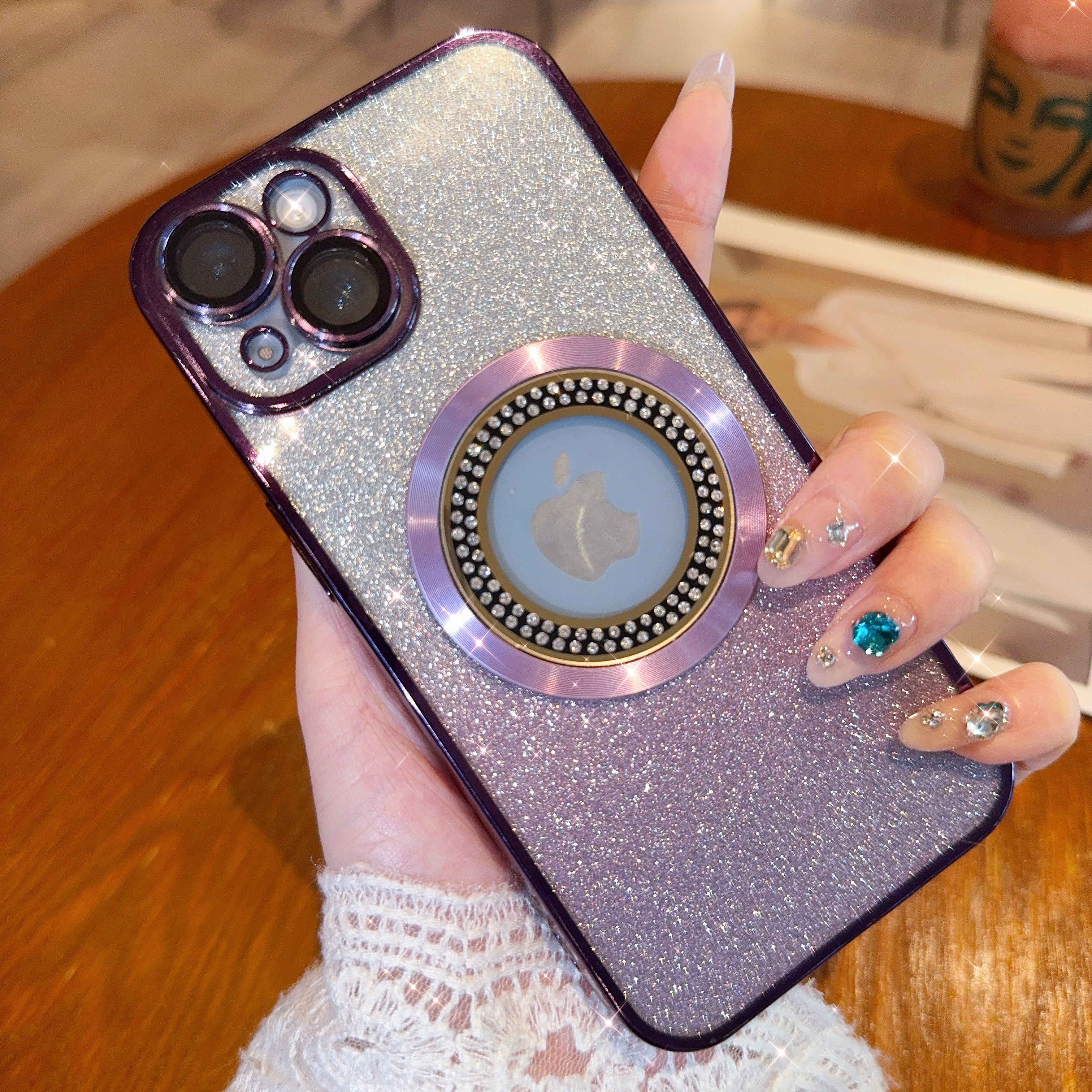 Magnetic Glitter Phone Case | Sparkle MagSafe iPhone Cover