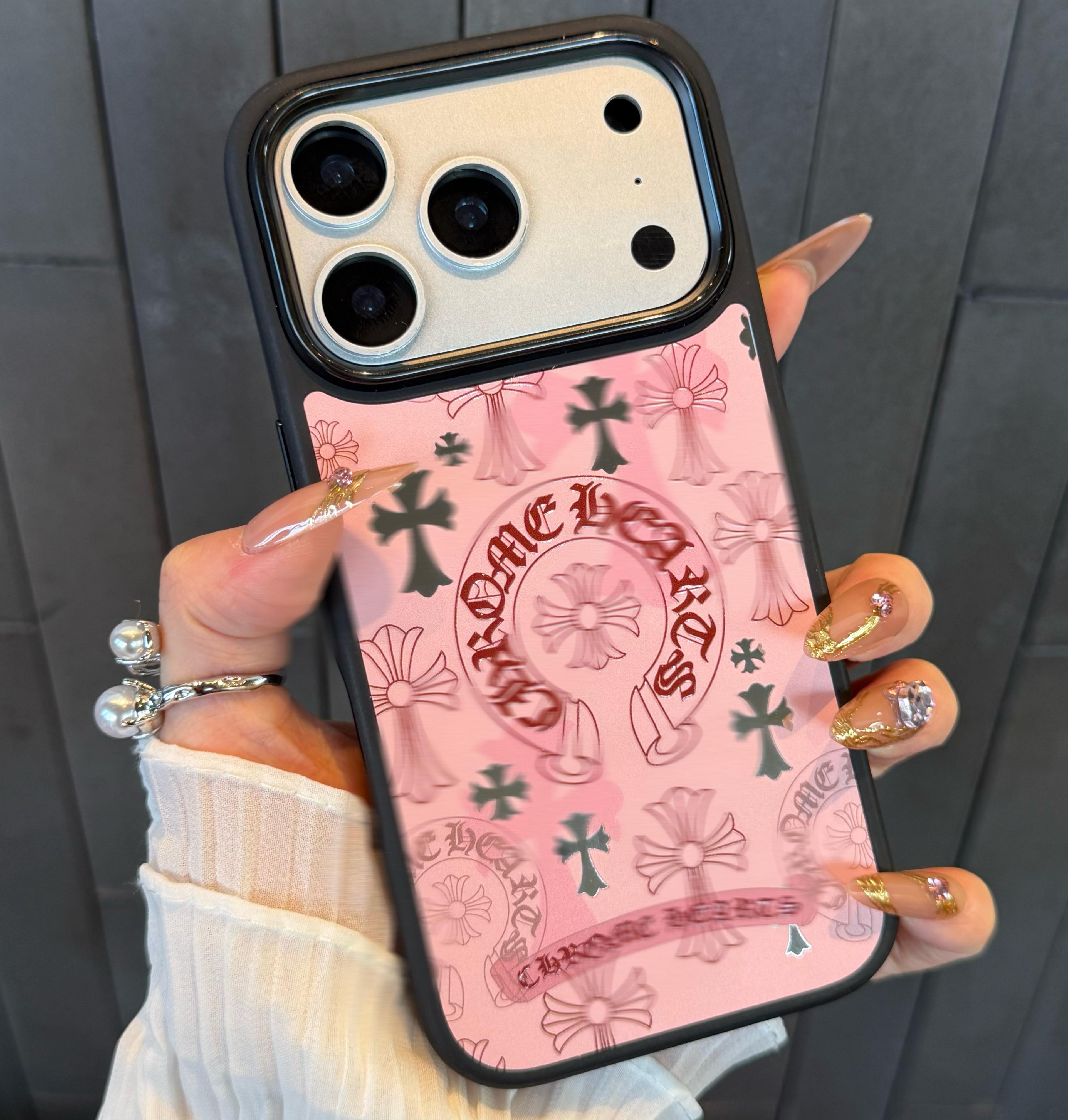 Gothic Vintage Pattern Phone Case | Dark Artistic iPhone Cover